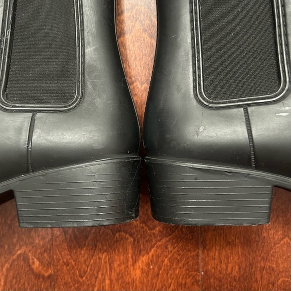 Jeffrey Campbell Havana Last Chelsea Pointed Toe Rain Boots, Matte Black, Size 9 - Picture 7 of 11